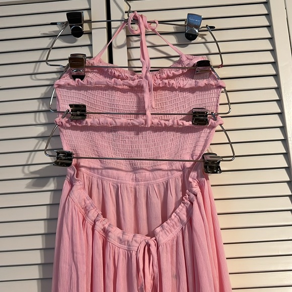 R.Vivimos Womens Summer Boho Sexy Backless Long Dresses size Small - Picture 7 of 11